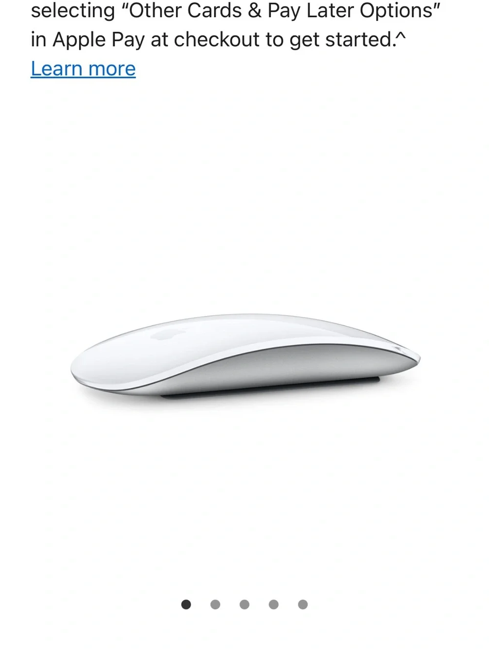 Apple Magic Mouse – Wireless Multi‑Touch Bluetooth Mouse